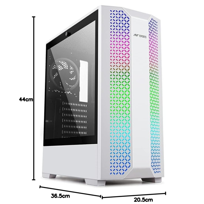 CABINATE ANT ESPORTS ICE-280TGW W/O SMPS - BR Computer