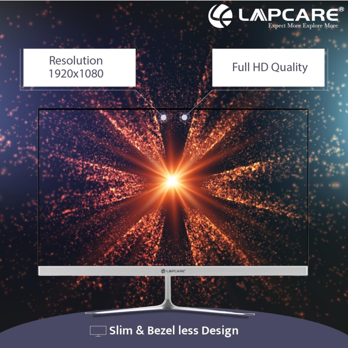 MONITOR LAPCARE 22" LM22WHD IPS BORDERLESS - BR Computer
